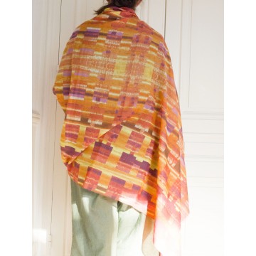 Sarong MOUCHA - SIRO - PLAN 100% coton