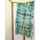 Sarong HALVEO - VERDE - PERTH 100% coton